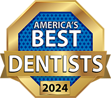 Best Dentist 2024 badge