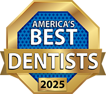 Best Dentist 2025 badge